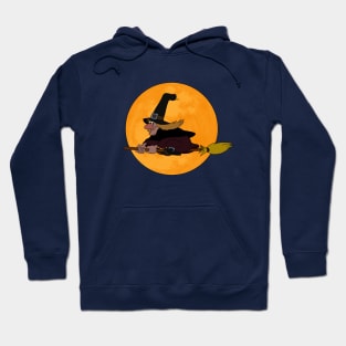 Witch Hazel with Moon Hoodie